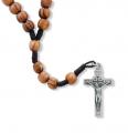  ROSARY OLIVEWOOD CORD WITH RELIC 