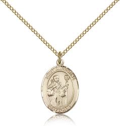  St. Augustine Medal - 14K Gold Filled - 3 Sizes 