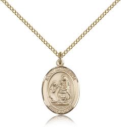  St. Catherine of Siena Medal - 14K Gold Filled - 3 Sizes 