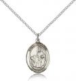  St. Dymphna Medal - Sterling Silver - 3 Sizes 