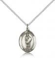  St. Florian Medal - Sterling Silver - 3 Sizes 