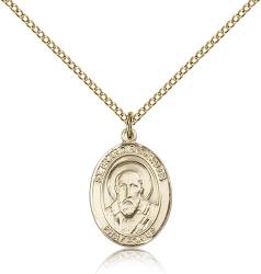  St. Francis de Sales Medal - 14K Gold Filled - 3 Sizes 