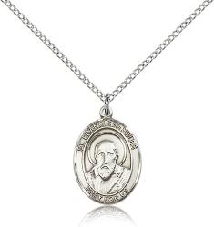  St. Francis de Sales Medal - Sterling Silver - 3 Sizes 