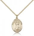  St. Francis of Assisi Medal - 14K Gold Filled - 3 Sizes 