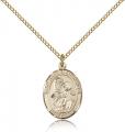  St. Gabriel the Archangel Medal - 14K Gold Filled - 3 Sizes 