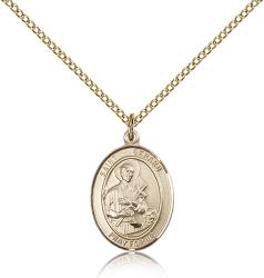  St. Gerard Majella Medal - 14K Gold Filled - 3 Sizes 