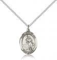  St. Joan of Arc Medal - Sterling Silver - 3 Sizes 