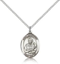  St. Lawrence Medal - Sterling Silver - 3 Sizes 