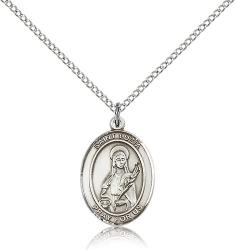  St. Lucia of Syracuse Medal - Sterling Silver - 3 Sizes 