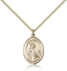  St. Kilian Medal - 14K Gold Filled - 3 Sizes 