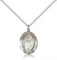  St. Maria Faustina Medal - Sterling Silver - 3 Sizes 
