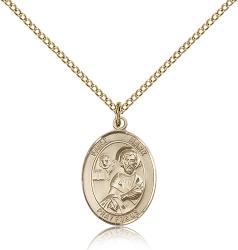  St. Mark the Apostle/Evangelist Medal - 14K Gold Filled - 3 Sizes 