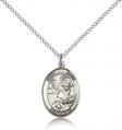  St. Mark the Apostle/Evangelist Medal - Sterling Silver - 3 Sizes 