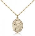  St. Mary Magdalene Medal - 14K Gold Filled - 3 Sizes 