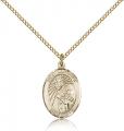  St. Margaret Mary Medal - 14K Gold Filled - 3 Sizes 