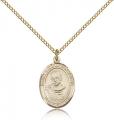  St. Maximilian Kolbe Medal - 14K Gold Filled - 3 Sizes 
