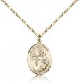  St. Matthew the Apostle Medal - 14K Gold Filled - 3 Sizes 