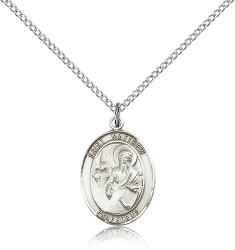  St. Matthew the Apostle Medal - Sterling Silver - 3 Sizes 