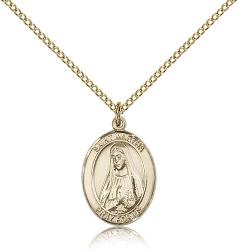  St. Martha Medal - 14K Gold Filled - 3 Sizes 