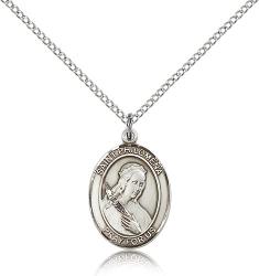  St. Philomena Medal - Sterling Silver - 3 Sizes 