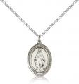  Mary Miraculous Medal - Sterling Silver - 3 Sizes 