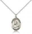  Mary Our Lady of Loretto Medal - Sterling Silver - 3 Sizes 