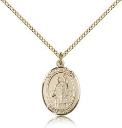  St. Patrick Medal - 14K Gold Filled - 3 Sizes 