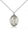  St. Patrick Medal - Sterling Silver - 3 Sizes 