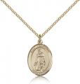  St. Peregrine Laziosi Medal - 14K Gold Filled - 3 Sizes 