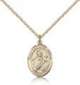  St. Martin de Porres Medal - 14K Gold Filled - 3 Sizes 