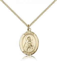  St. Rita of Cascia Medal - 14K Gold Filled - 3 Sizes 