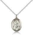  St. Rita of Cascia Medal - Sterling Silver - 3 Sizes 