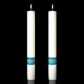  Complementing Altar Candles Divine Mercy  (2pcs) 