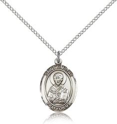  St. Timothy Medal - Sterling Silver - 3 Sizes 
