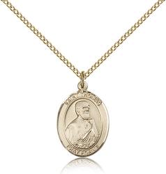  St. Thomas Aquinas Medal - 14K Gold Filled - 3 Sizes 