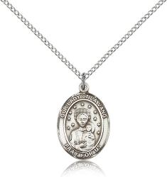  Mary Our Lady of La Vang Medal - Sterling Silver - 3 Sizes 