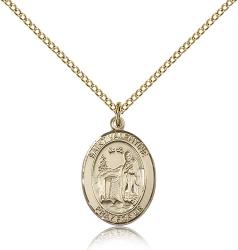  St. Valentine of Rome Medal - 14K Gold Filled - 3 Sizes 