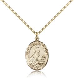  St. Gemma Galgani Medal - 14K Gold Filled - 3 Sizes 