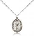  St. Marcellin Champagnat Medal - Sterling Silver - 3 Sizes 