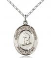  Sports Medal St. Christopher Skiing Pendant 