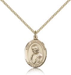  St. John Neumann Medal - 14K Gold Filled - 3 Sizes 