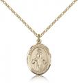  St. Nino de Atocha Medal - 14K Gold Filled - 3 Sizes 