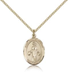  St. Nino de Atocha Medal - 14K Gold Filled - 3 Sizes 