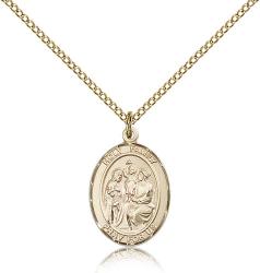  Holy Family Medal - 14K Gold Filled - 3 Sizes 