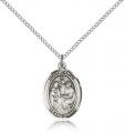  Holy Family Medal - Sterling Silver - 3 Sizes 