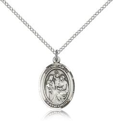  Holy Family Medal - Sterling Silver - 3 Sizes 