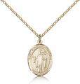  St. Joseph the Worker Medal - 14K Gold Filled - 3 Sizes 