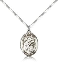  St. Aloysius Gonzaga Medal - Sterling Silver - 3 Sizes 