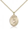  St. Lillian Medal - 14K Gold Filled - 3 Sizes 