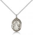  Mary Our Lady of Peace Medal - Sterling Silver - 3 Sizes 